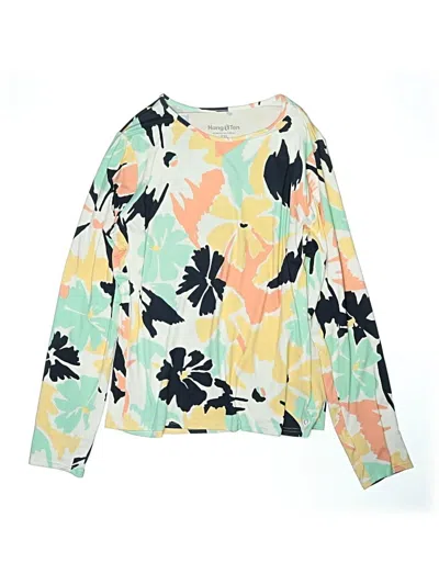 Pre-owned Hang Ten Rash Guard In Yellow