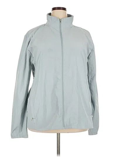 Pre-owned Hang Ten Track Jacket In Teal