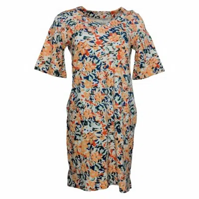 Hang Ten Women's Sun Mini Dress In Aqua In Multi