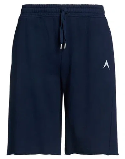 Hangar Man Shorts & Bermuda Shorts Midnight Blue Size M Cotton