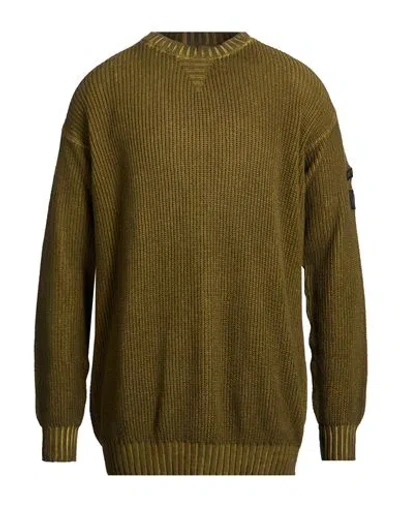 Hangar Man Sweater Military Green Size Xl Cotton