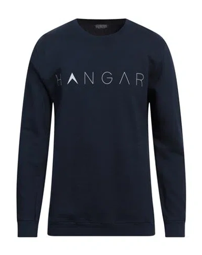 Hangar Man Sweatshirt Navy Size L Cotton