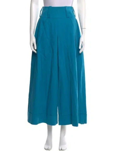 Pre-owned Hanifa Wide Leg Pants In Blue