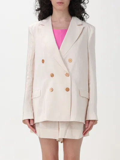 Hanita Blazer  Woman Color Beige In 米色