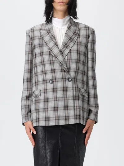 Hanita Blazer  Woman Color Grey In Gray