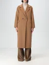 Hanita Coat  Woman Color Camel In Camel