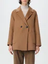 Hanita Coat  Woman Color Camel In Camel