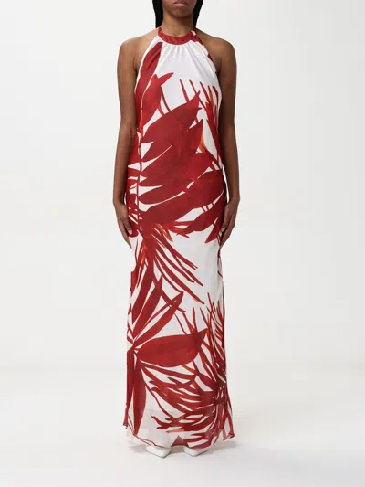Hanita Dress  Woman Color Brick Red
