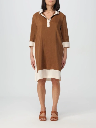 Hanita Dress  Woman Color Brown