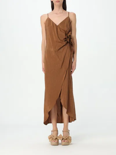 Hanita Dress  Woman Color Brown In 棕色