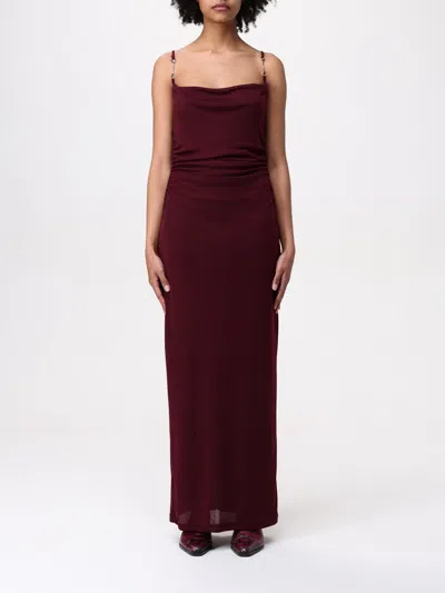 Hanita Dress  Woman Color Burgundy