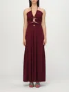Hanita Dress  Woman Color Burgundy