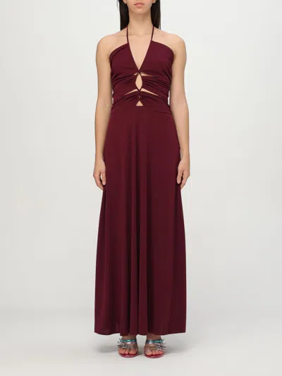 Hanita Dress  Woman Color Burgundy
