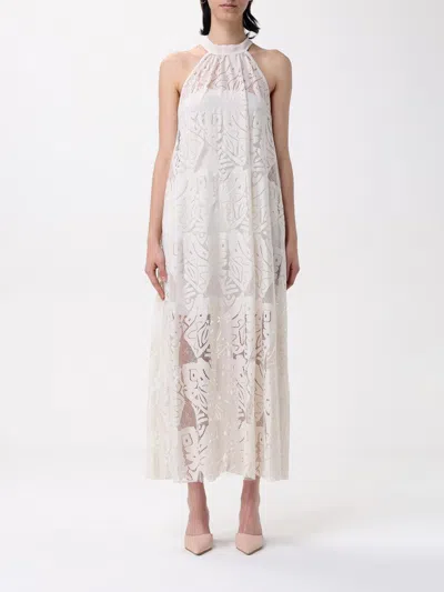 Hanita Dress  Woman Color Cream