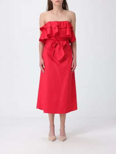Hanita Dress Woman  In Red