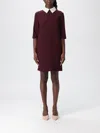 Hanita Dress  Woman Color Wine In Burgundy