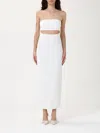 Hanita Dress  Woman Color Yellow Cream In Yellow Cream