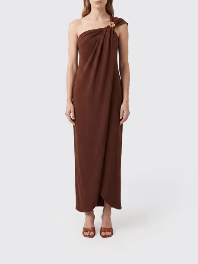 Hanita Dress Woman In Brown