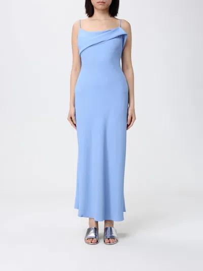 Hanita Dress  Woman Color Gnawed Blue