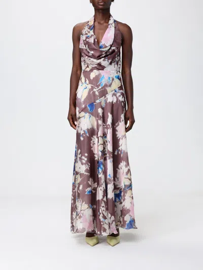 Hanita Dress  Woman Color Ebony In Brown