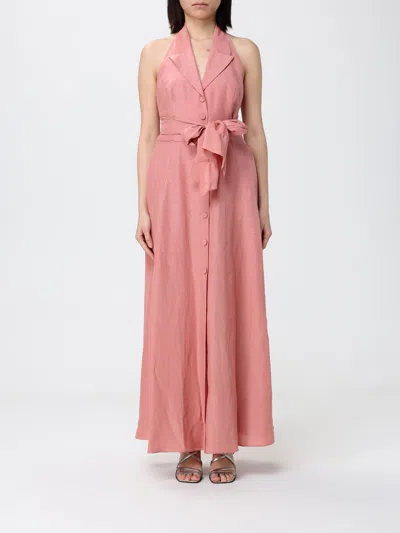 Hanita Dress  Woman Color Coral In Pink