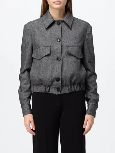 Hanita Jacket Woman Color Grey In Gray