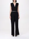 Hanita Jumpsuits  Woman Color Black In Black