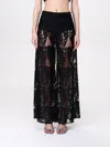 Hanita Pants  Woman Color Black In Black
