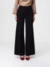 Hanita Pants  Woman Color Black In Black