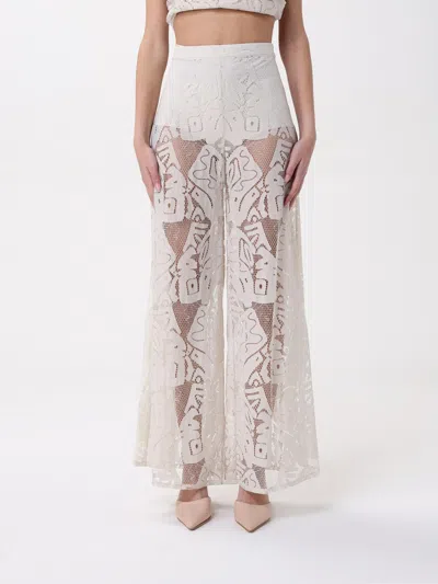 Hanita Pants  Woman Color Cream