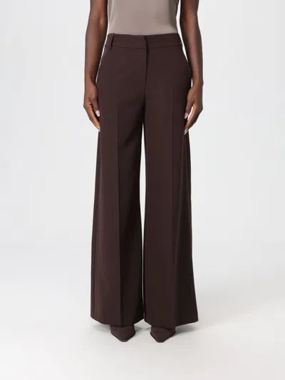 Hanita Pants  Woman Color Dark In Brown