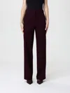 Hanita Pants  Woman Color Wine In Red