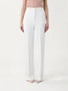Hanita Pants  Woman Color Yellow Cream In White
