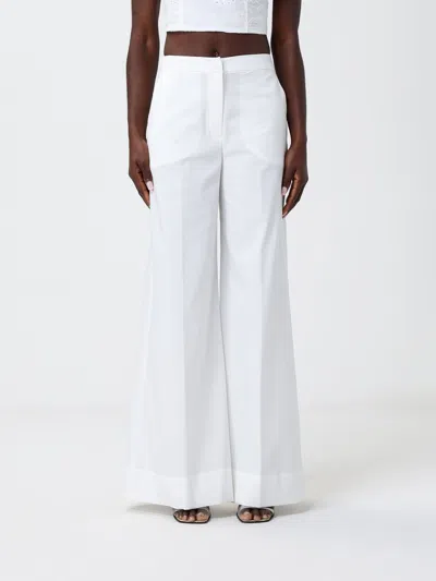 Hanita Pants Woman  In White