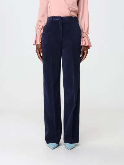 Hanita High-waisted Wide-leg Trousers In Multi