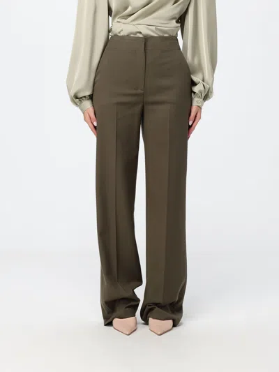 Hanita Pants Woman Color Sage In Green