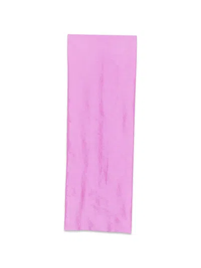 Hanita Rectangular-shape Scarf In Pink