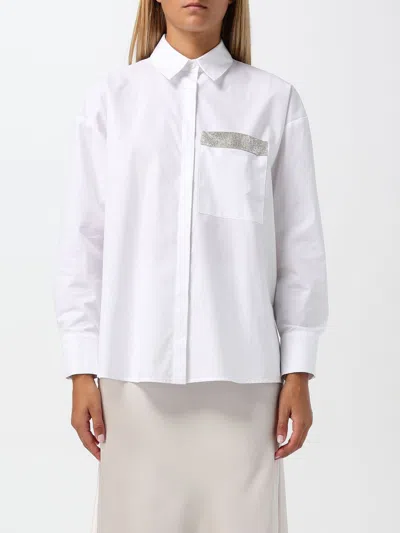 Hanita Shirt  Woman Color White In Weiss