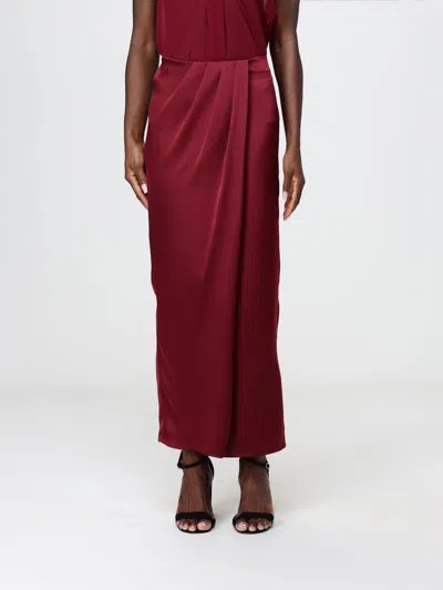 Hanita Pleated Maxi Skirt In Multi