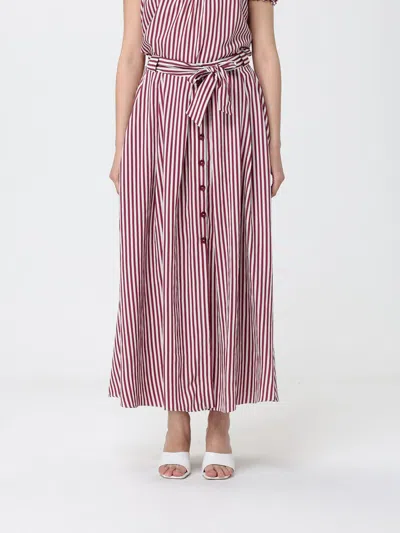 Hanita Skirt  Woman Color Red In Pink