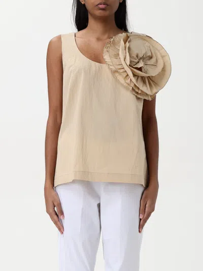 Hanita Top  Woman Color Beige