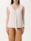 Hanita Top  Woman Color Beige In Beige