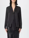 Hanita Top  Woman Color Black In Brown