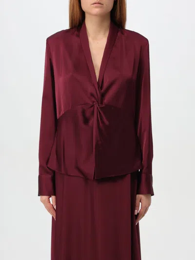 Hanita Top  Woman Color Burgundy In Burgunderrot