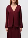 Hanita Top  Woman Color Burgundy In Burgunderrot