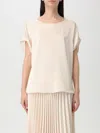 Hanita Top  Woman Color Cream