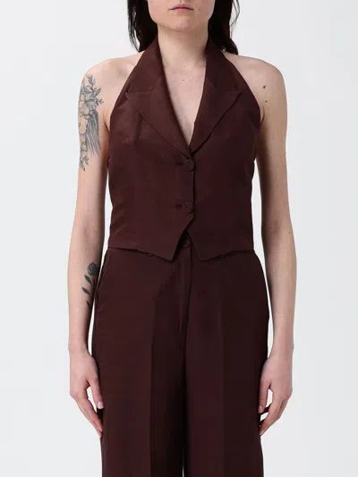 Hanita Top  Woman Color Ebony In Brown
