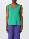 Hanita Top  Woman Color Green In Green