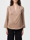 Hanita Top  Woman Color Natural In Brown