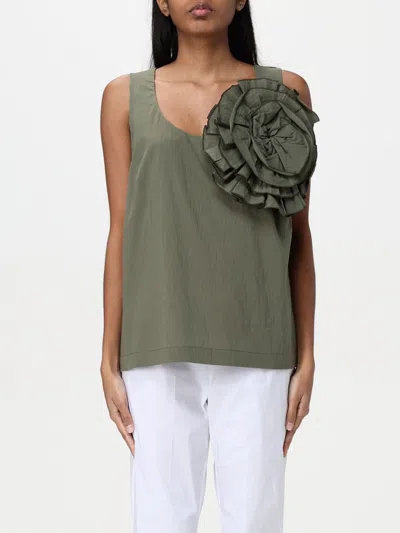 Hanita Top  Woman Color Olive